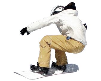Snowboard sportsman PNG image    图片编号:8022