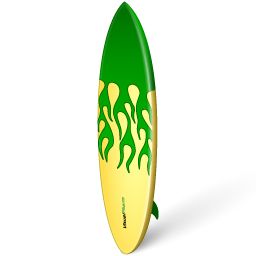 Surfing board PNG image    图片编号:9729