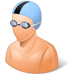 Swimmer icon PNG    图片编号:55388