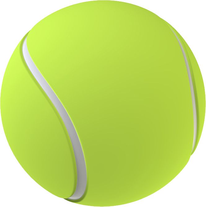Tennis ball PNG image    图片编号:10417