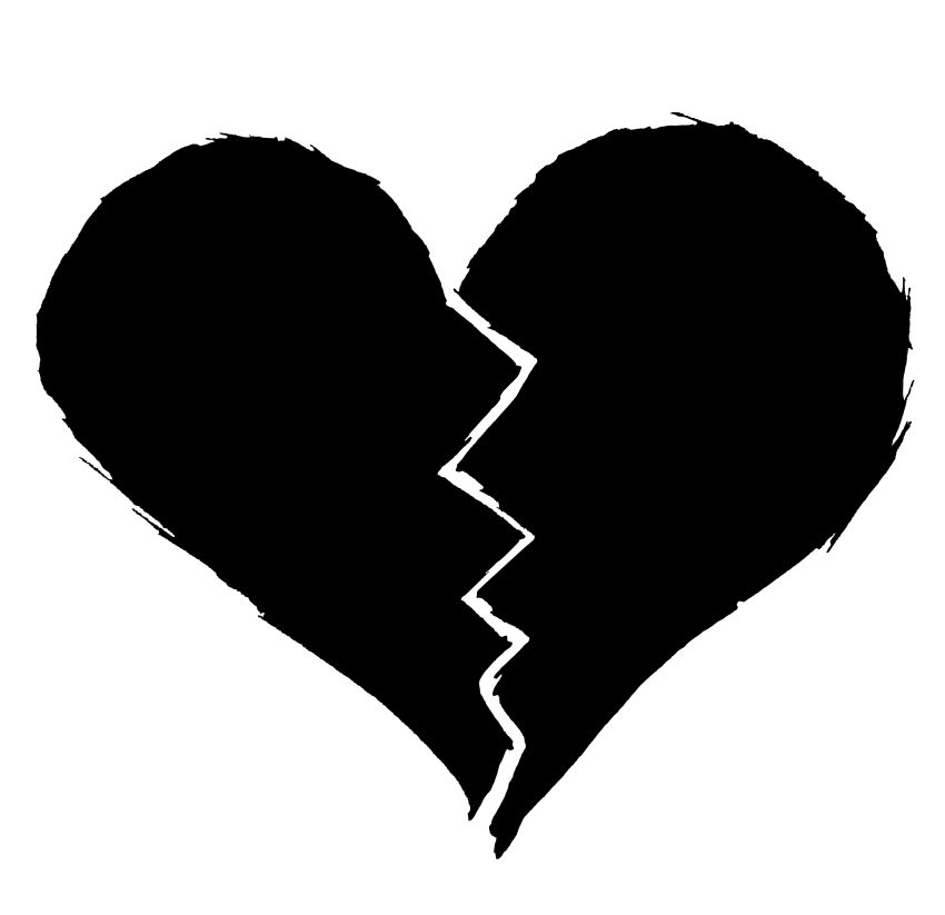 Broken heart PNG    图片编号:94526