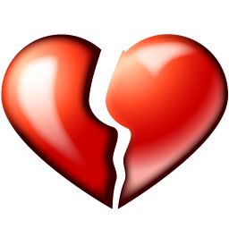 Broken heart PNG    图片编号:94530
