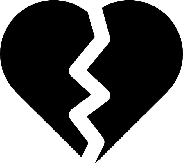 Broken heart PNG    图片编号:94497
