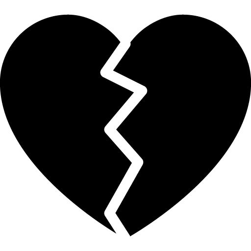 Broken heart PNG    图片编号:94541