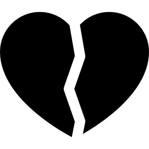 Broken heart PNG    图片编号:94544