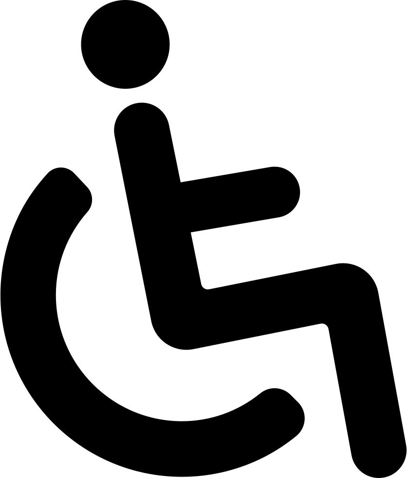 Disabled handicap symbol PNG    图片编号:79960