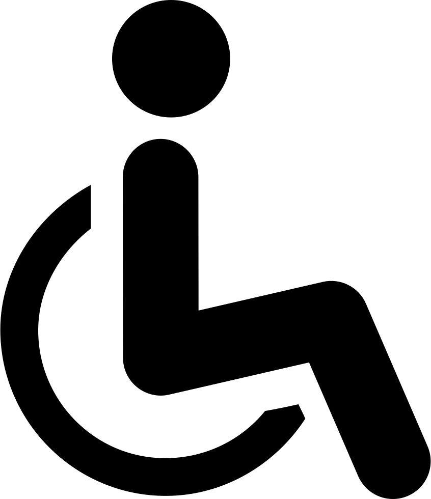 Disabled handicap symbol PNG    图片编号:79963