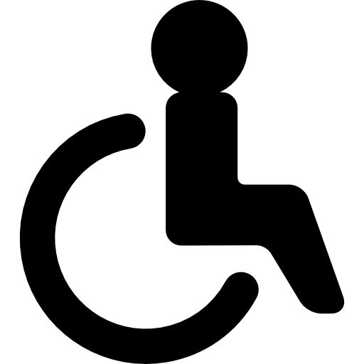 Disabled handicap symbol PNG    图片编号:79865