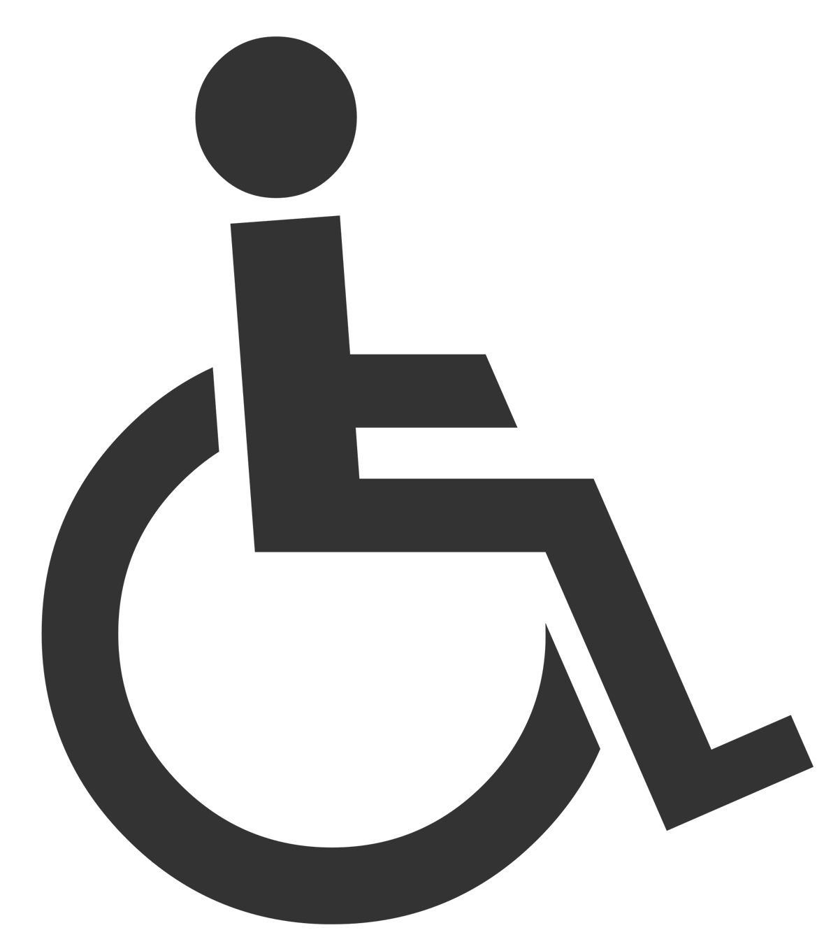 Disabled handicap symbol PNG    图片编号:79972