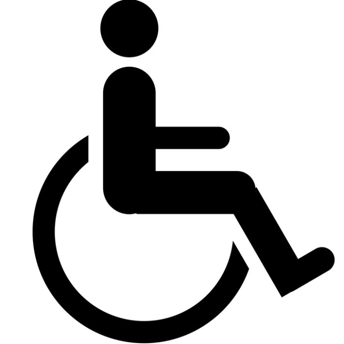 Disabled handicap symbol PNG    图片编号:79974