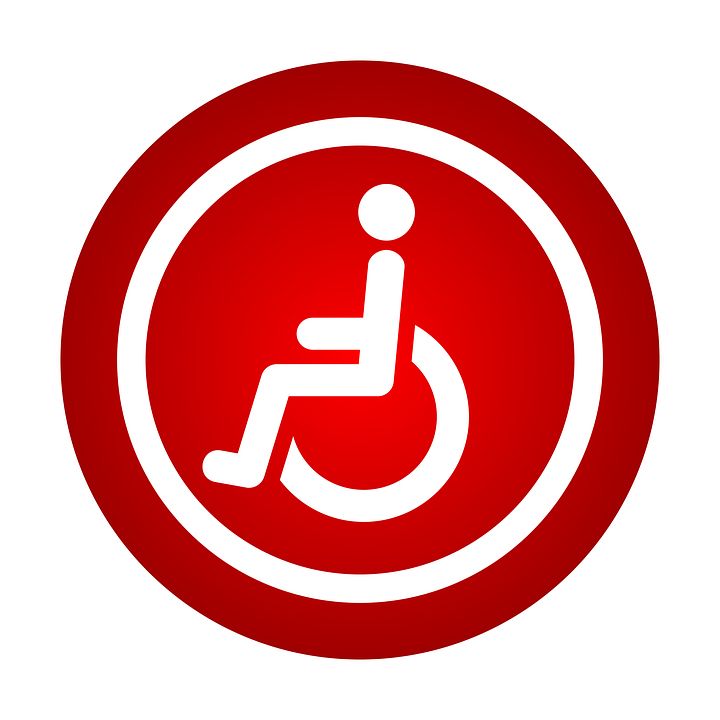Disabled handicap symbol PNG    图片编号:79979