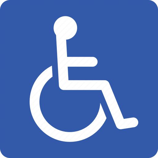 Disabled handicap symbol PNG    图片编号:79989