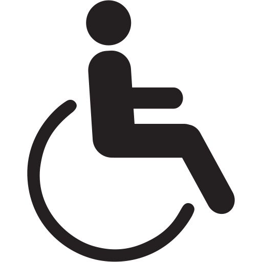 Disabled handicap symbol PNG    图片编号:79992