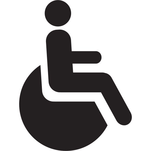 Disabled handicap symbol PNG    图片编号:79993