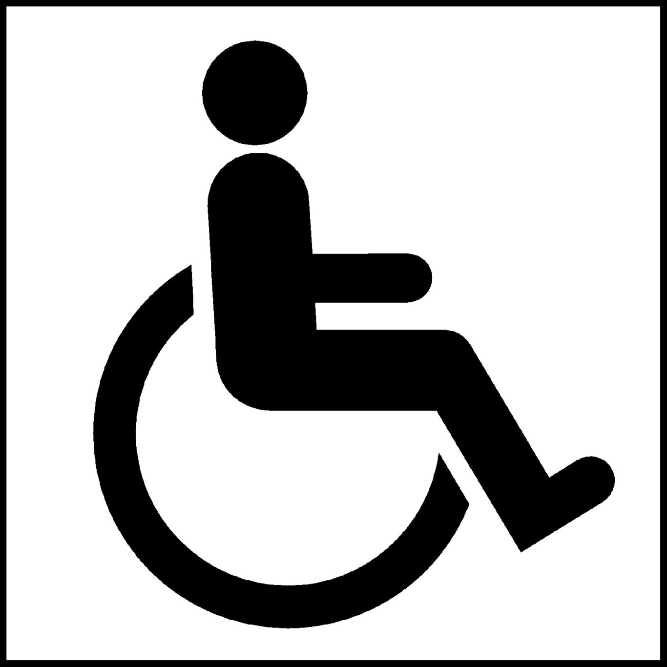 Disabled handicap symbol PNG    图片编号:79871