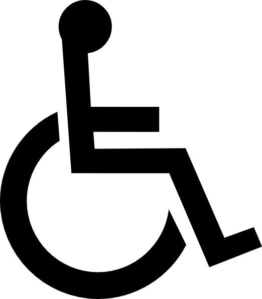 Disabled handicap symbol PNG    图片编号:79872