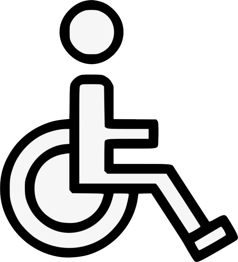 Disabled handicap symbol PNG    图片编号:79873