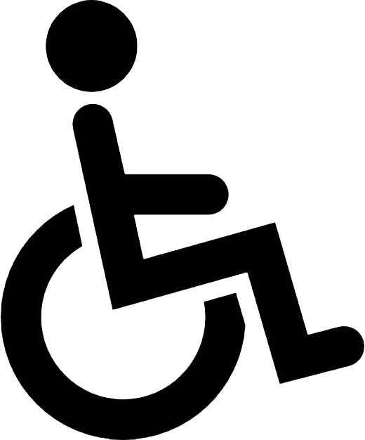 Disabled handicap symbol PNG    图片编号:79856