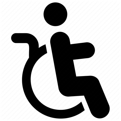 Disabled handicap symbol PNG    图片编号:79875