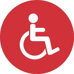 Disabled handicap symbol PNG    图片编号:79877