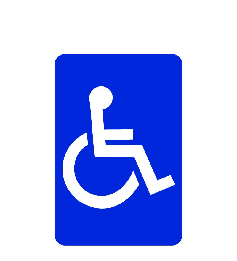 Disabled handicap symbol PNG    图片编号:79879
