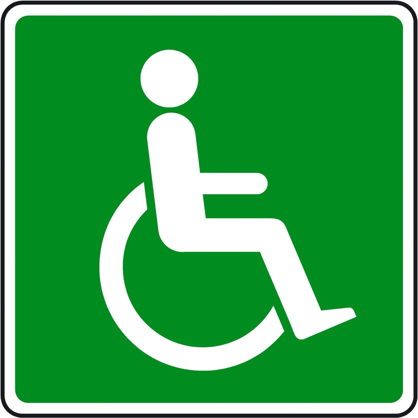 Disabled handicap symbol PNG    图片编号:79882