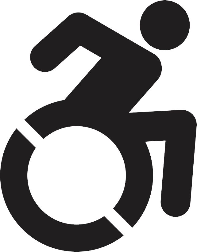 Disabled handicap symbol PNG    图片编号:79857