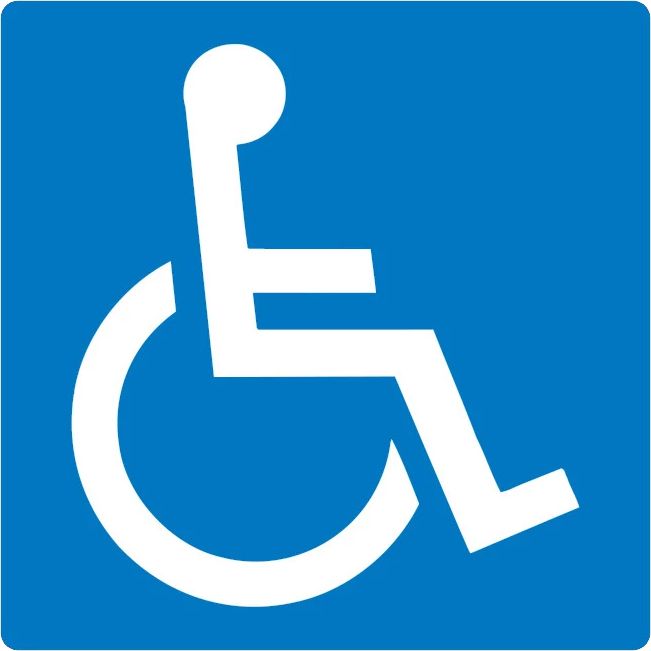 Disabled handicap symbol PNG    图片编号:79888