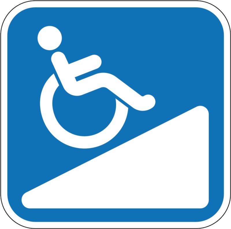 Disabled handicap symbol PNG    图片编号:79894