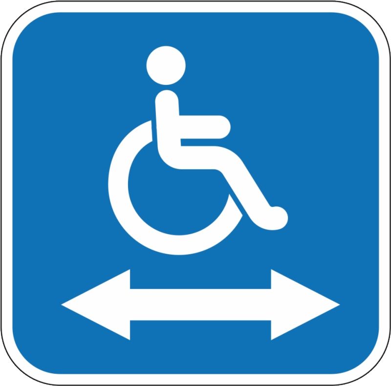 Disabled handicap symbol PNG    图片编号:79895