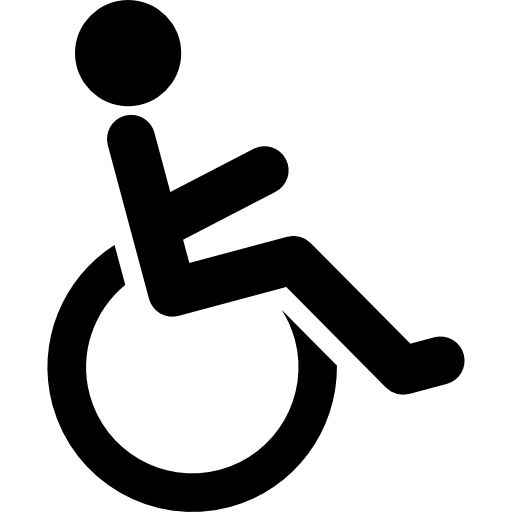 Disabled handicap symbol PNG    图片编号:79901
