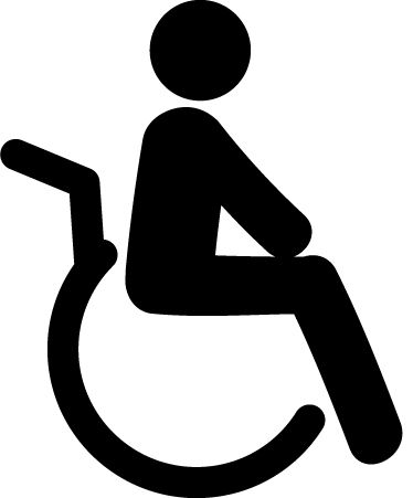 Disabled handicap symbol PNG    图片编号:79908