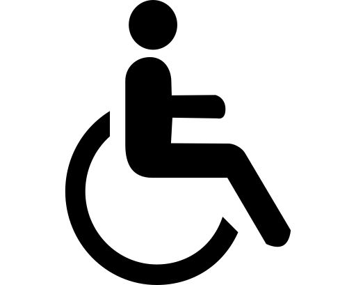Disabled handicap symbol PNG    图片编号:79909