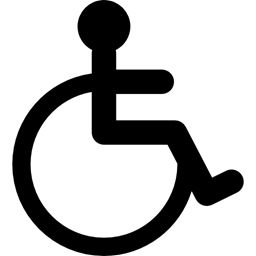Disabled handicap symbol PNG    图片编号:79911