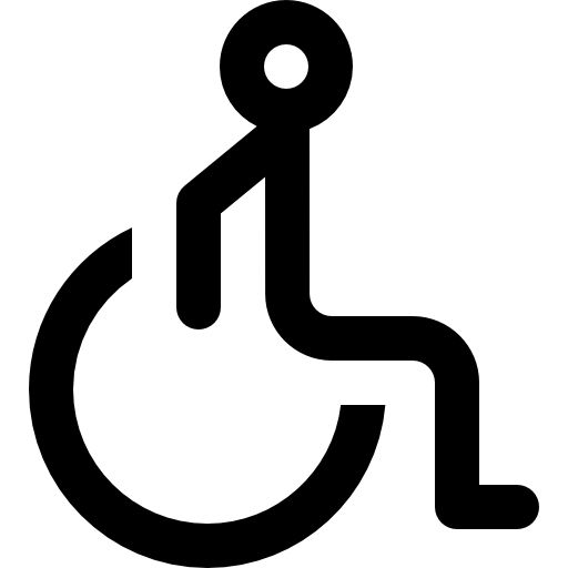 Disabled handicap symbol PNG    图片编号:79913