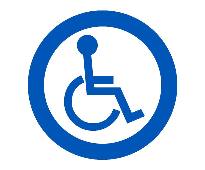Disabled handicap symbol PNG    图片编号:79860