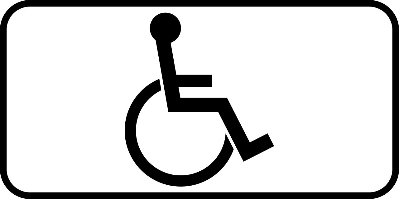 Disabled handicap symbol PNG    图片编号:79914