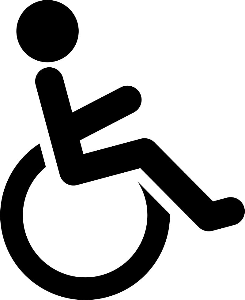 Disabled handicap symbol PNG    图片编号:79916