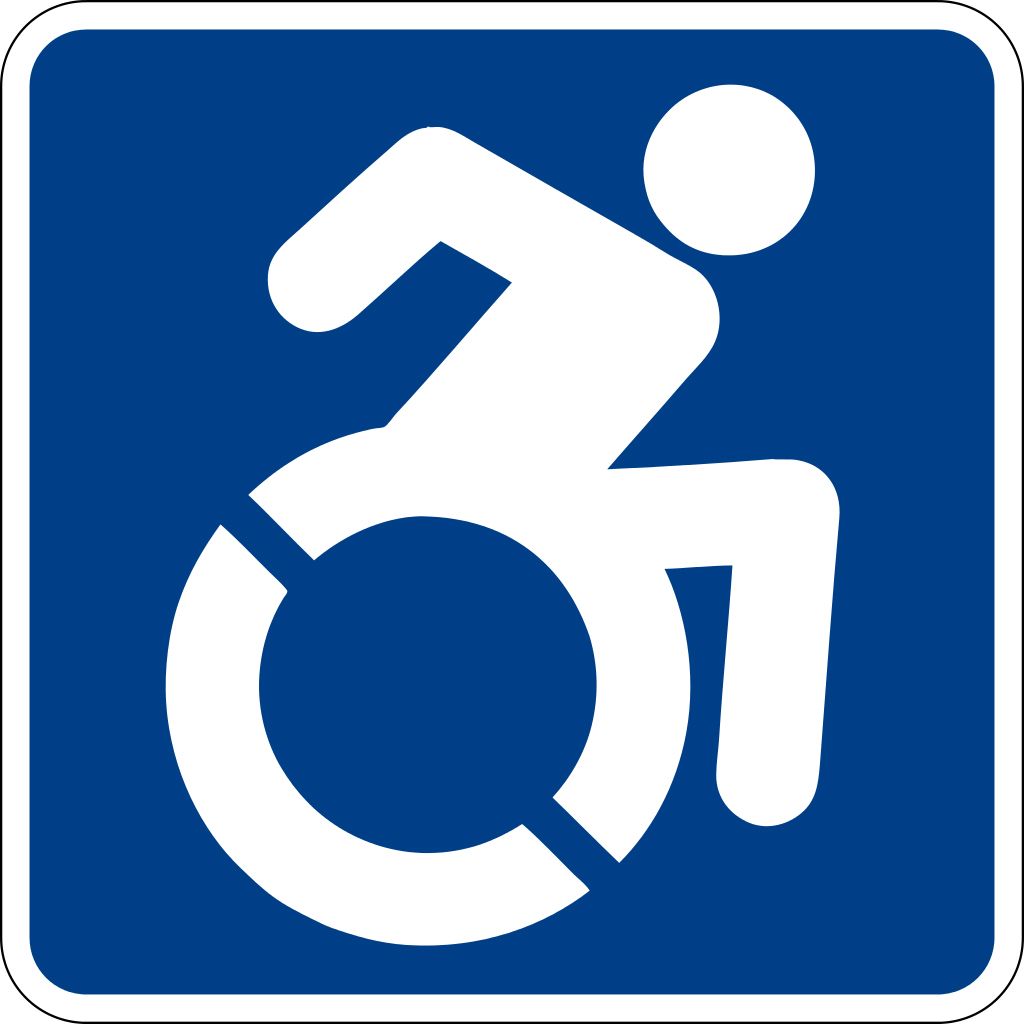 Disabled handicap symbol PNG    图片编号:79923