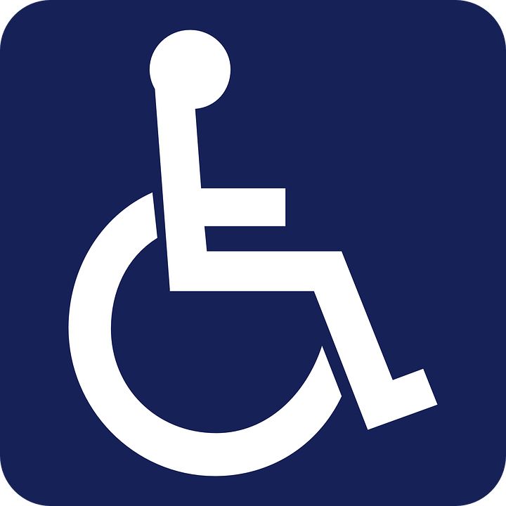 Disabled handicap symbol PNG    图片编号:79931