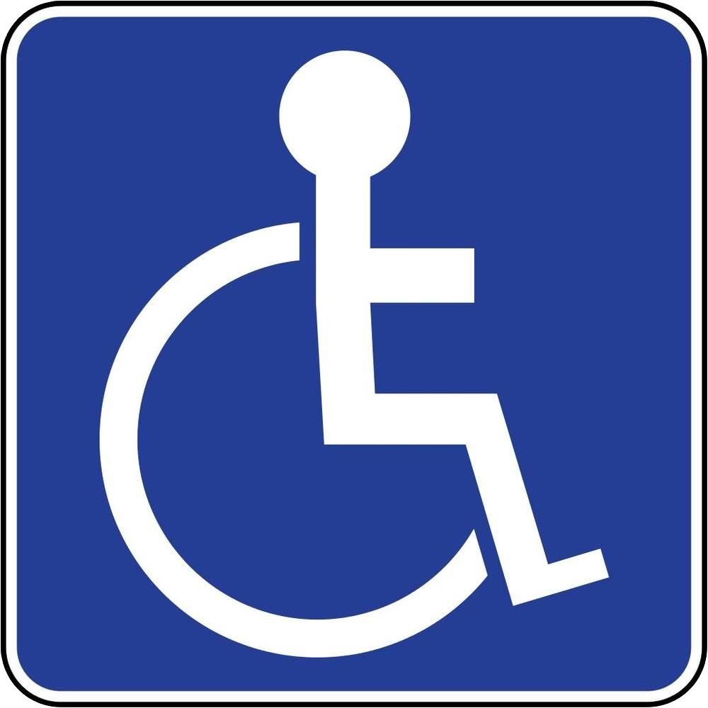 Disabled handicap symbol PNG    图片编号:79862
