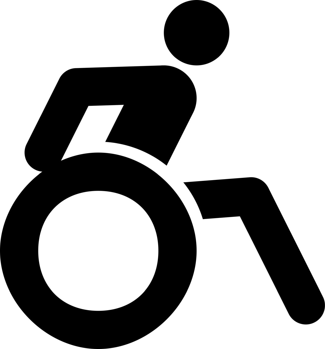 Disabled handicap symbol PNG    图片编号:79934
