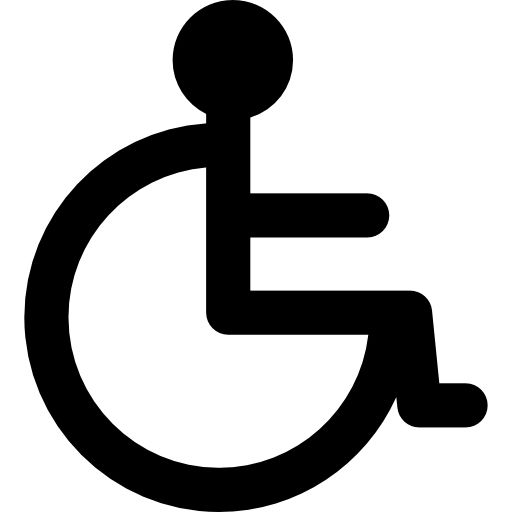 Disabled handicap symbol PNG    图片编号:79937