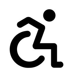 Disabled handicap symbol PNG    图片编号:79939