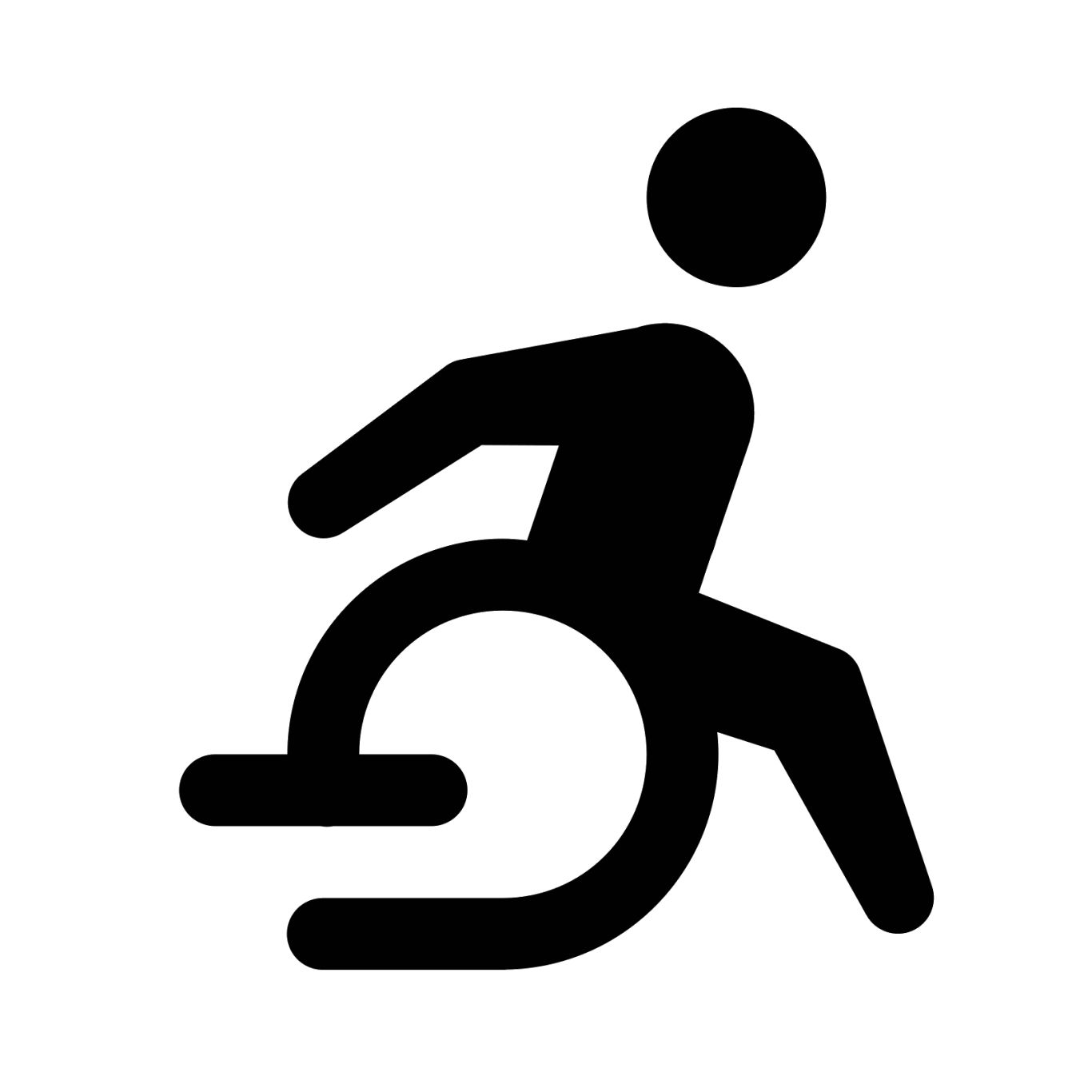 Disabled handicap symbol PNG    图片编号:79940
