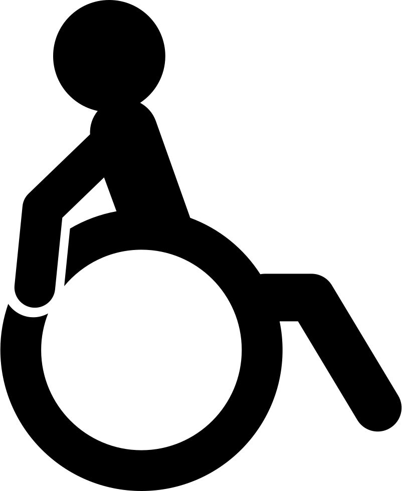 Disabled handicap symbol PNG    图片编号:79944