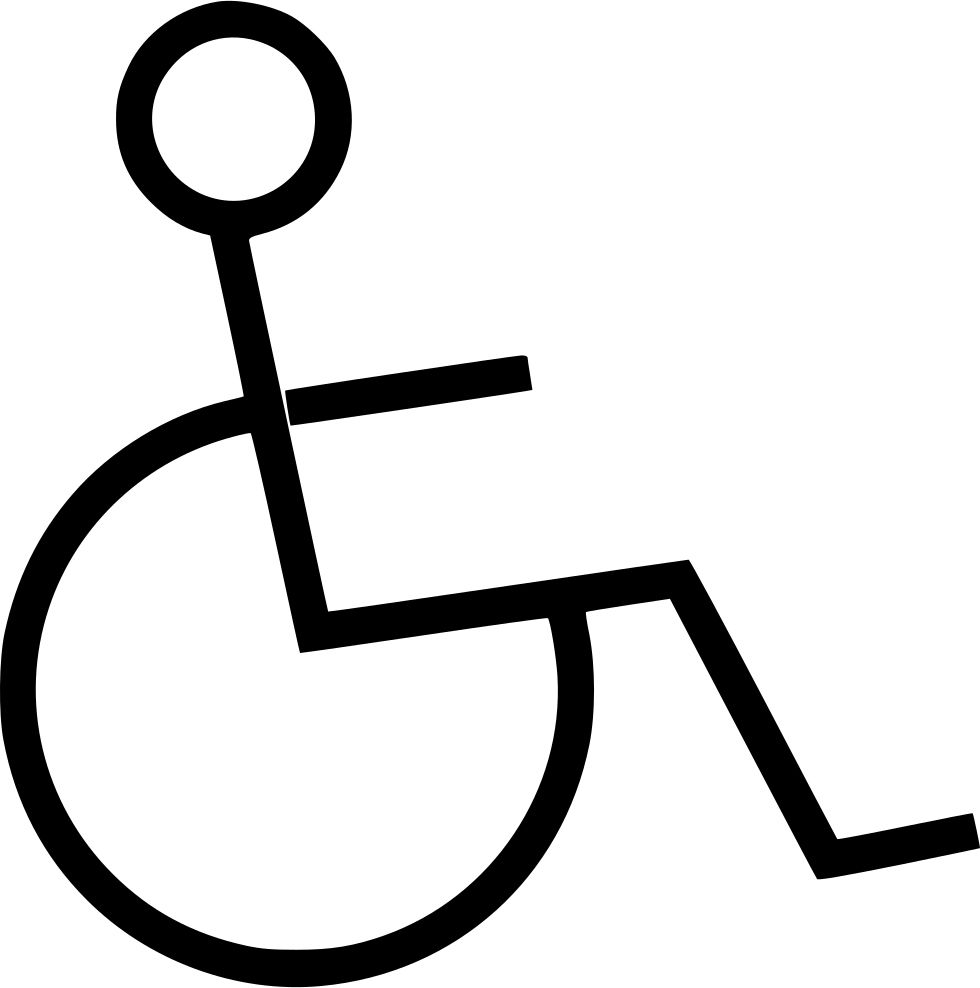 Disabled handicap symbol PNG    图片编号:79947