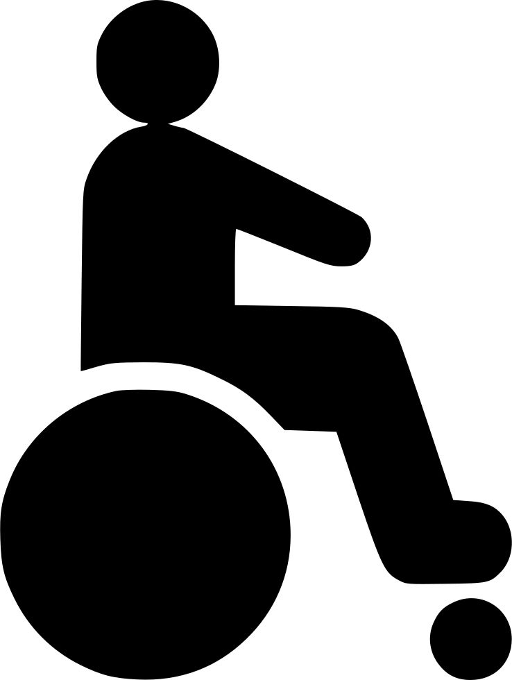 Disabled handicap symbol PNG    图片编号:79948