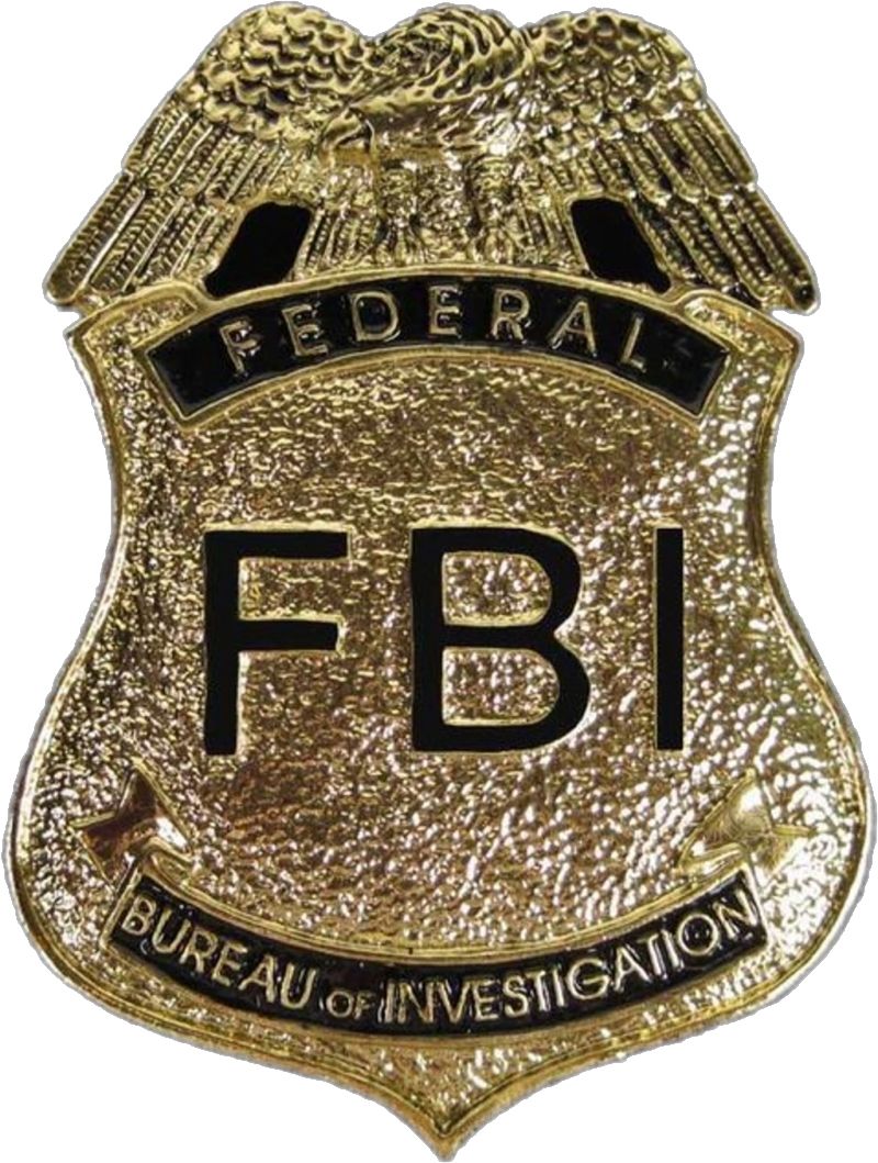 FBI badge PNG    图片编号:89209