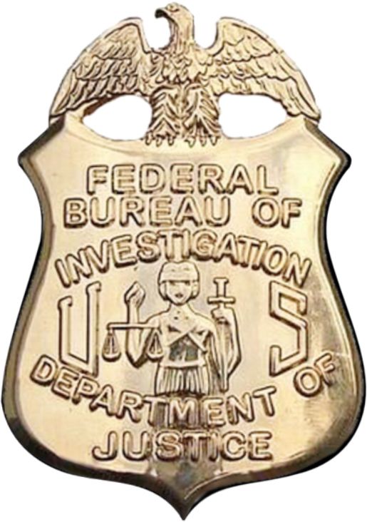 FBI badge PNG    图片编号:89224